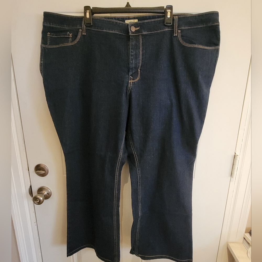 old navy jeans, bootcut, size 26